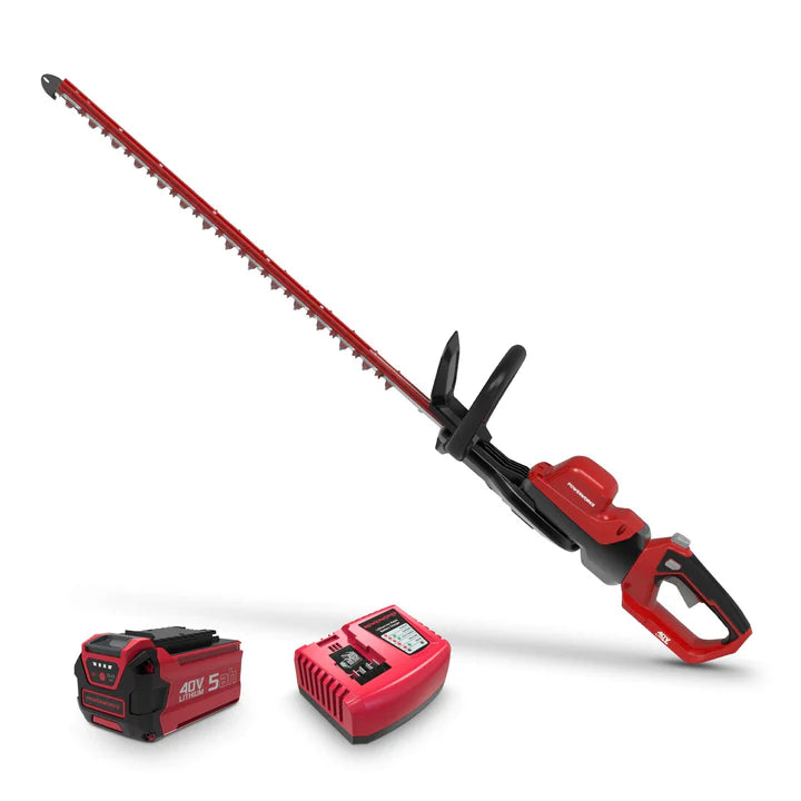 Powerworks 40V Commercial 60cm Hedgetrimmer 5AH Kit